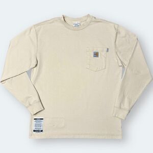 Carhartt FR Force Long Sleeve Pocket Shirt Sand Flame Resistant Mens M